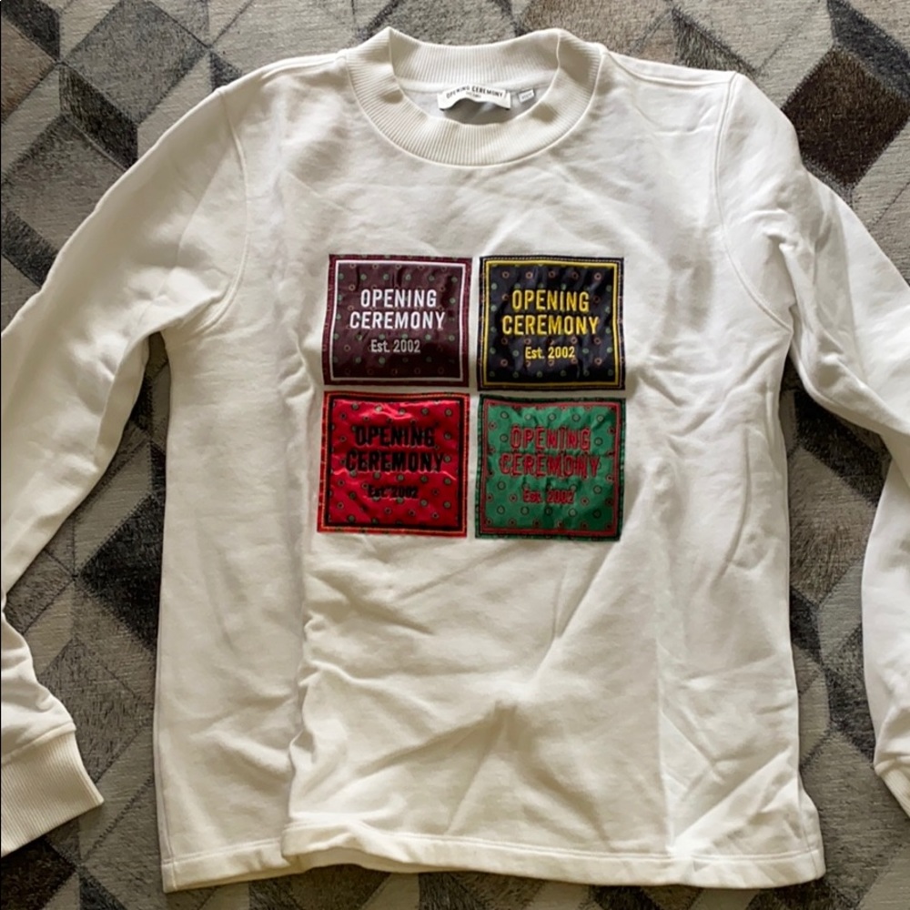 Opening ceremony sweatshirt
